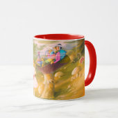 不思議の国のアリスとキャタピラーコーヒーマグ マグカップ (正面右)