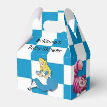 不思議の国のアリスとチェシャ猫の赤ちゃんシャワー