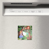 不思議の国のアリスとチェシャ猫 マグネット (インサイチュ (食洗機))