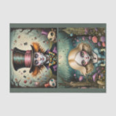 不思議の国のアリスと不機嫌帽子屋 薄葉紙 (正面)