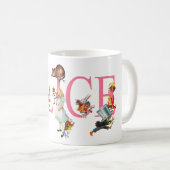 不思議の国のアリスと友人 コーヒーマグカップ (正面右)