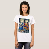 "不思議の国のアリスと白雪姫" Tシャツ (正面フル)