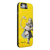 不思議の国のアリスと黄色いフラミンゴ Case-Mate iPhoneケース (裏面/右)