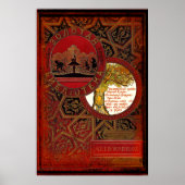 不思議の国のアリスに登場する「チェシャーキャット」 ポスター (正面)