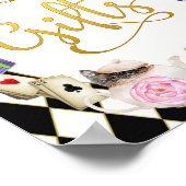 . .不思議の国のアリスに贈り物を ポスター (角)