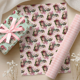 不思議の国のアリスのお茶会 ラッピングペーパー シート