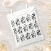 不思議の国のアリスのみなさんパーティーお気に入りバッグ フェイバーバッグ (クリップ留めされた状態)