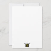 不思議の国のアリスのカードバック招待状 招待状 (裏面)