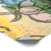 不思議の国のアリスのクラシック チェシャ猫 アリス ポスター (角)