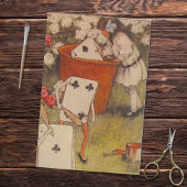 不思議の国のアリスのクラブカード 薄葉紙