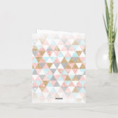 不思議の国のアリスのグリーティングカード カード (裏面)