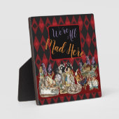 不思議の国のアリスのチェシャ猫 フォトプラーク (正面)