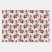 不思議の国のアリスのティータイム包装紙シート ラッピングペーパーシート (正面)