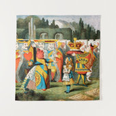 不思議の国のアリスのハートの女王 タペストリー (正面)