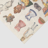 不思議の国のアリスのビンテージ ヴィクトリアン ペーパー ドール (詳細)