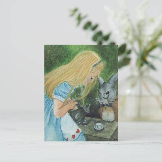 不思議の国のアリスのポストカード ポストカード (スタンド正面)