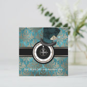 不思議の国のアリスのマッドハッター ウェディング 招待状 (スタンド正面)