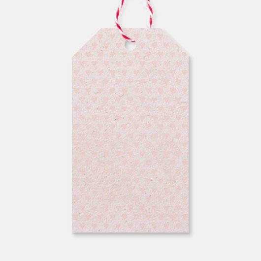 不思議の国のアリスのマッドハッター ヴィンテージ ティーパーティー ブライダルシャワー ギフトタグ (裏面)