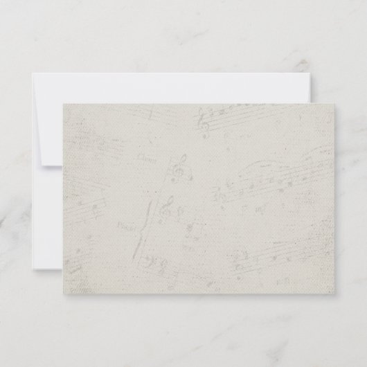 不思議の国のアリスのレトロな魅力 出欠カード (裏面)