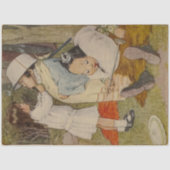 不思議の国のアリスの冒険ヘルメットヴィンテージ 薄葉紙 (正面)