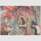 不思議の国のアリスの冒険ヴィンテージマウス 薄葉紙 (正面)