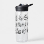 不思議の国のアリスの冒険 ウォーターボトル (左面)