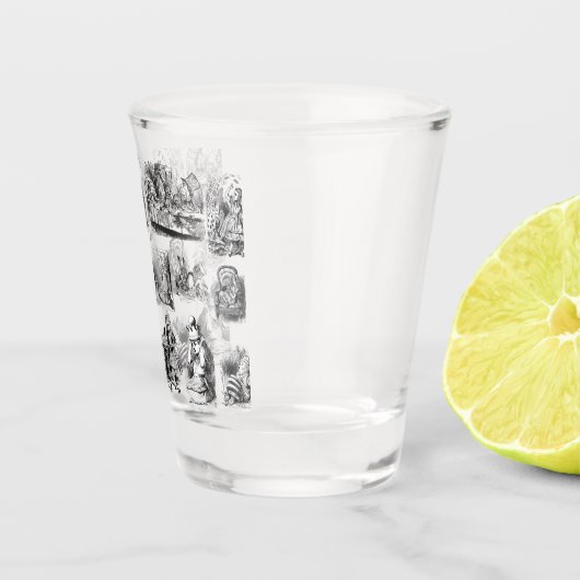 不思議の国のアリスの冒険 ショットグラス (右)