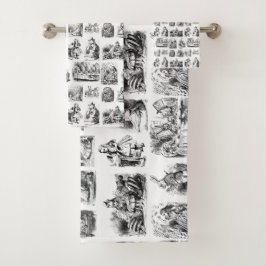 不思議の国のアリスの冒険 バスタオルセット