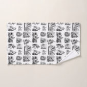 不思議の国のアリスの冒険 バスタオルセット (ハンドタオル)