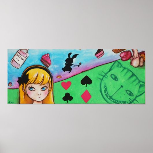 不思議の国のアリスの冒険 ポスター (正面)