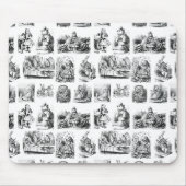 不思議の国のアリスの冒険 マウスパッド (正面)