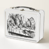 不思議の国のアリスの冒険 メタルランチボックス (正面)