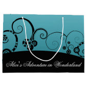 不思議の国のアリスの冒険 ラージペーパーバッグ (裏面)