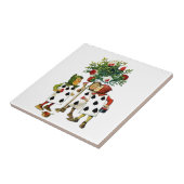 不思議の国のアリスの女王のバラを絵を描くこと タイル (側面)