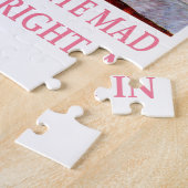 不思議の国のアリスの帽子屋のお茶会 ジグソーパズル (側面)