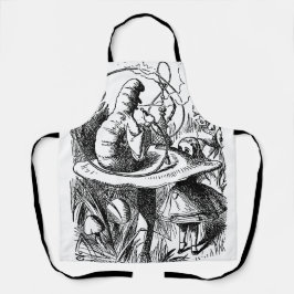 不思議の国のアリスの毛虫 エプロン