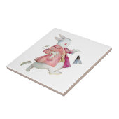 不思議の国のアリスの白いウサギ タイル (側面)