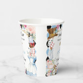 不思議の国のアリスの誕生日ティーパーティー 紙コップ (左)