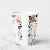 不思議の国のアリスの誕生日ティーパーティー 紙コップ (右)