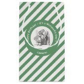 不思議の国のアリスの誕生日パーティーその他のイベント スモールペーパーバッグ (裏面)