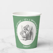 不思議の国のアリスの誕生日パーティーその他のイベント 紙コップ (裏面)