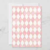 不思議の国のアリスの誕生日招待状 招待状 (裏面)