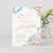 不思議の国のアリスの誕生日 招待状 (スタンド正面)