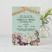 不思議の国のアリスの誕生日 招待状 (スタンド正面)