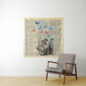 不思議の国のアリスは冒険が始まるようにしました タペストリー (インサイチュ)