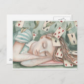 不思議の国のアリスは眠っている ポストカード (正面/裏面)