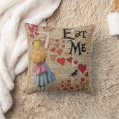 不思議の国のアリスは私をマフィン食べます クッション (ブランケット)