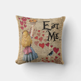 不思議の国のアリスは私をマフィン食べます クッション