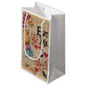 不思議の国のアリスは私をマフィン食べます スモールペーパーバッグ (正面アングル)