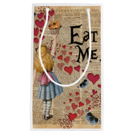 不思議の国のアリスは私をマフィン食べます スモールペーパーバッグ